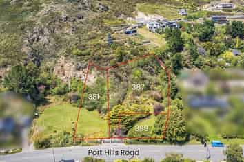  381,387,389 Port Hills Road, Hillsborough, Christchurch Central