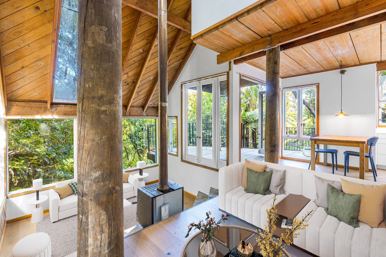 A House in the Trees – A Rare Titirangi Retreat - Aanzicht 3