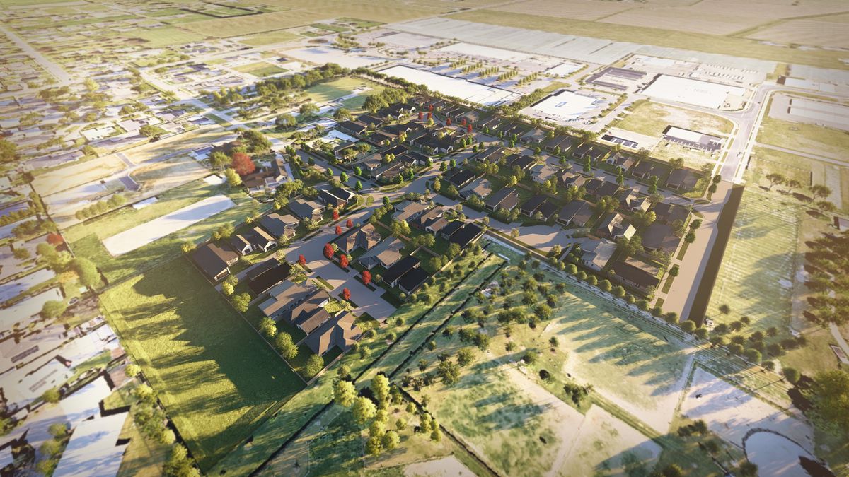 A Carefully Planned New Subdivision