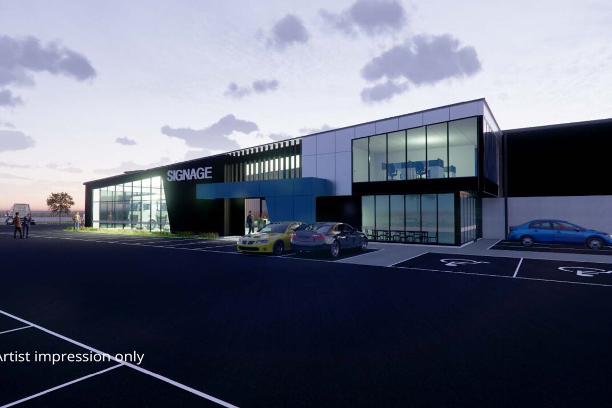 New warehouse to be built - strong corner presence - Prikaz 6