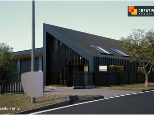 New warehouse to be built - strong corner presence