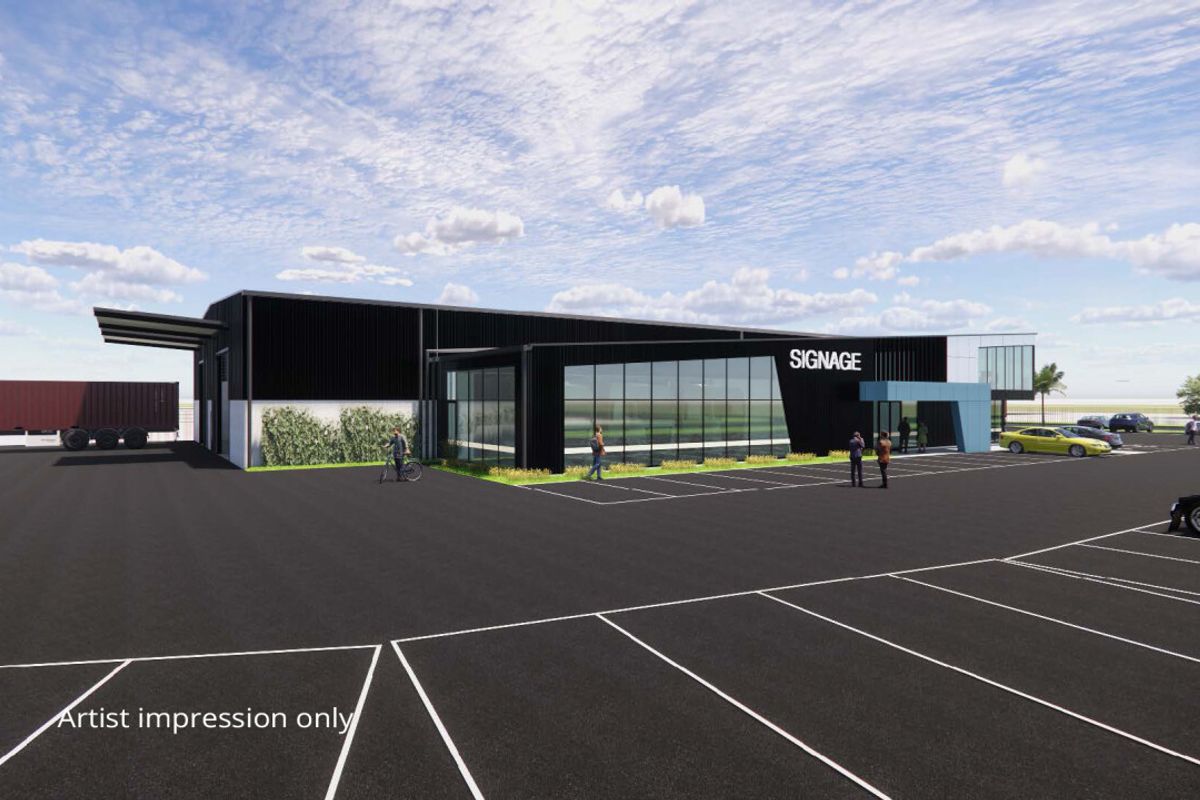 New warehouse to be built - strong corner presence - Prikaz 2