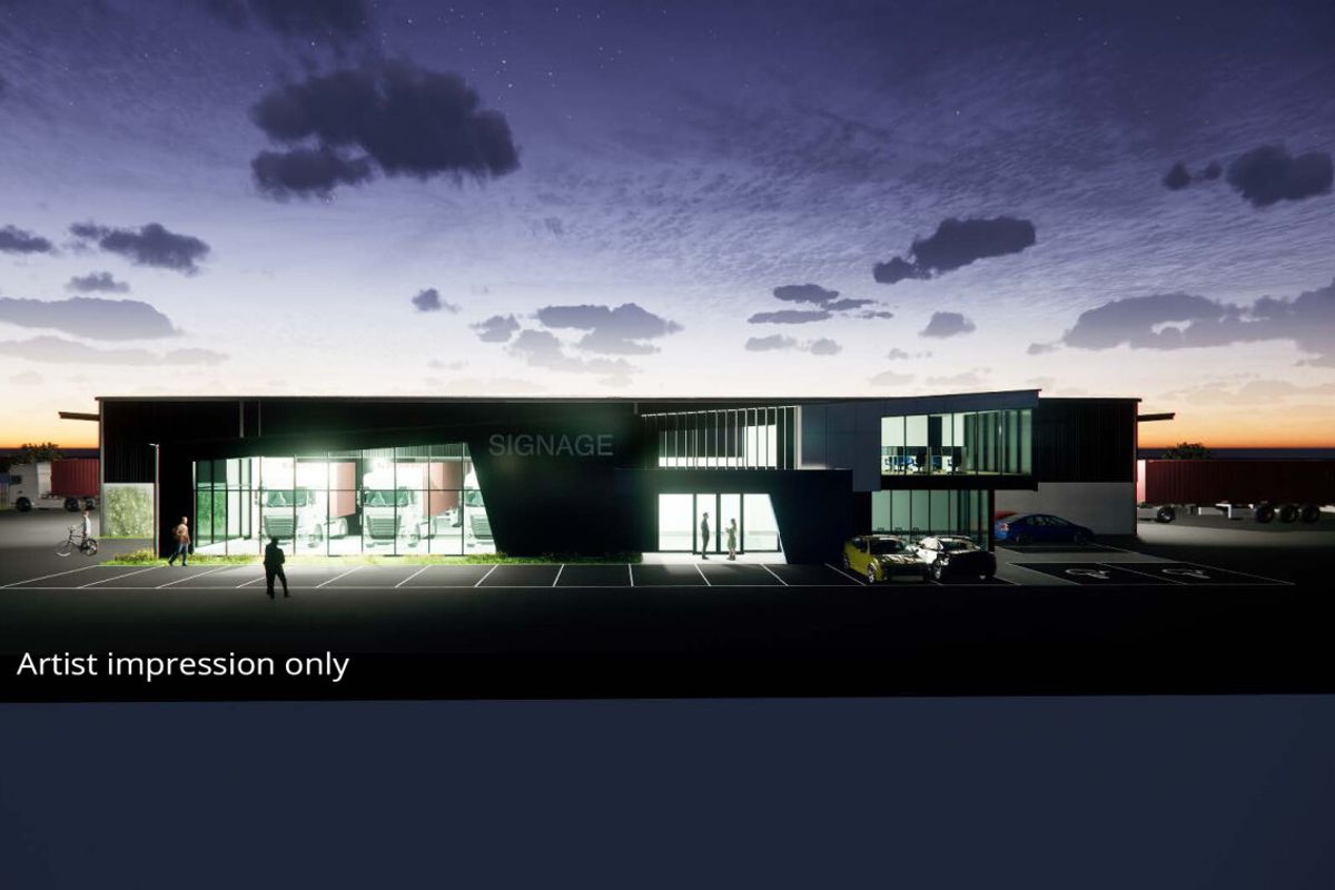 New warehouse to be built - strong corner presence - Prikaz 5