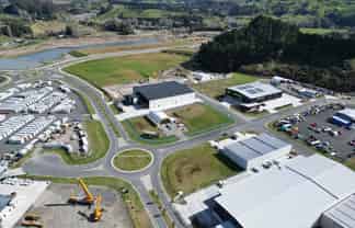 New warehouse to be built - strong corner presence