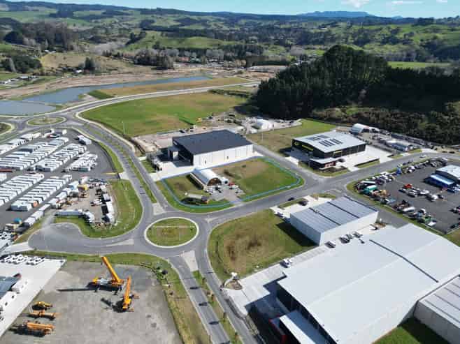 New warehouse to be built - strong corner presence