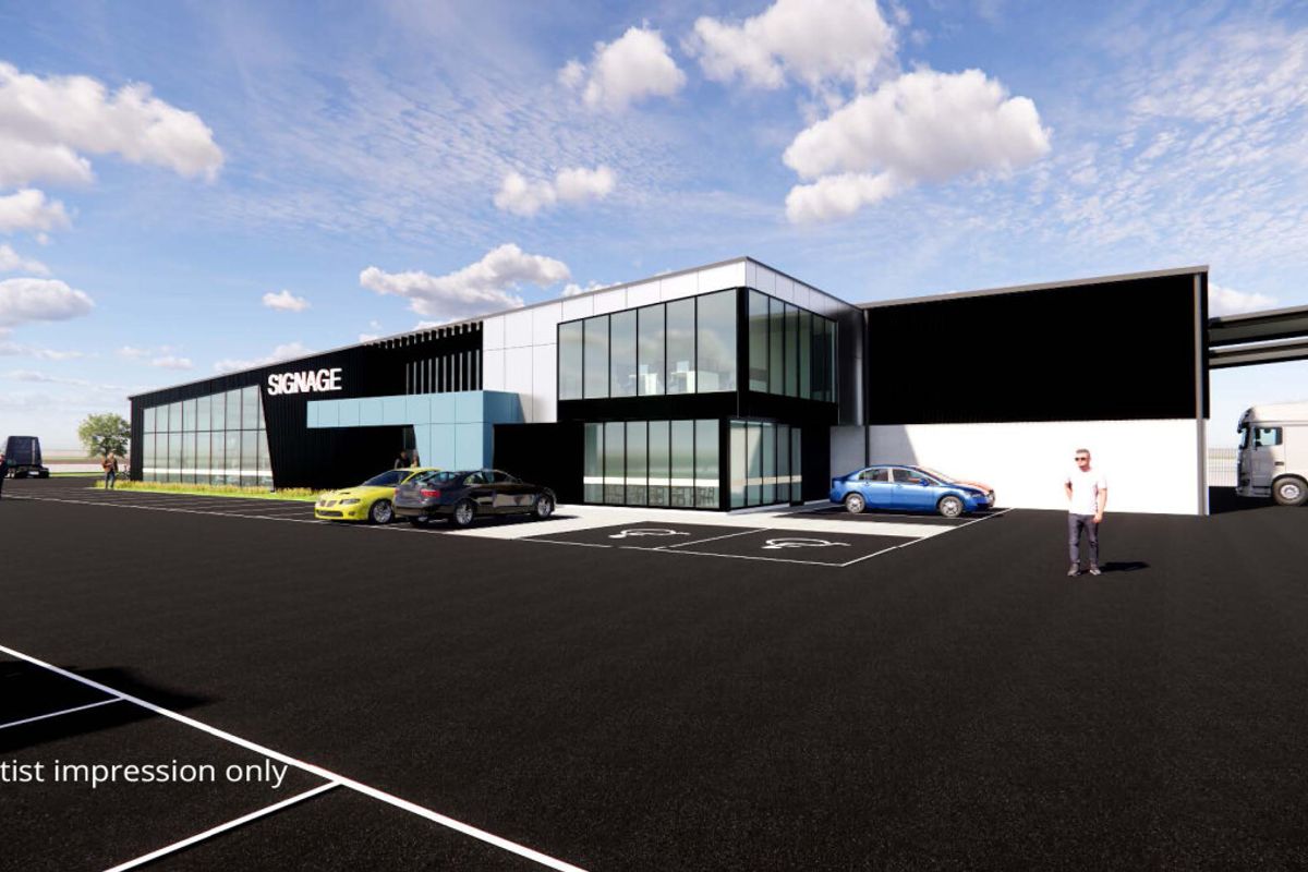 New warehouse to be built - strong corner presence - Prikaz 3