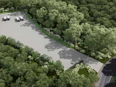 Secure Sealed Yard in Convenient Location