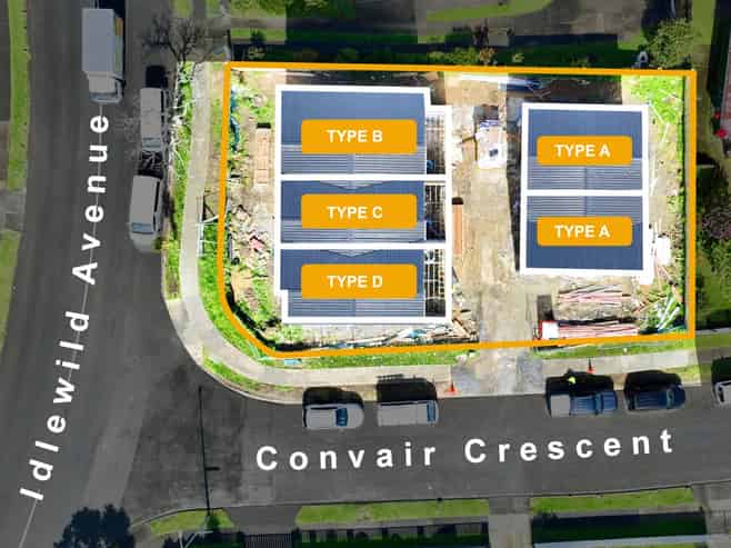 2d Convair crescent , Mangere