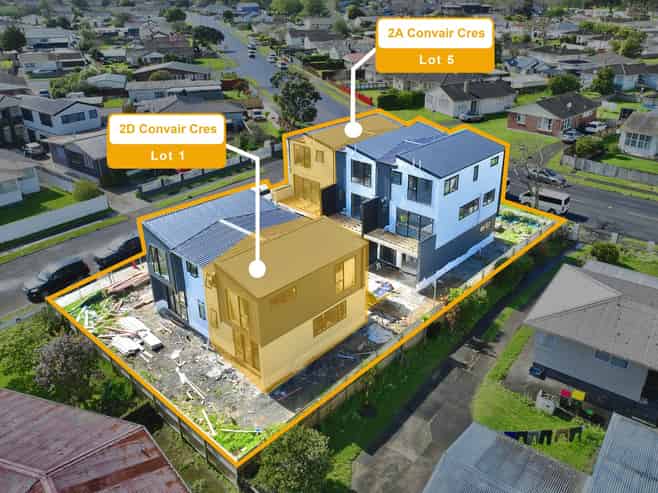 2d Convair crescent , Mangere