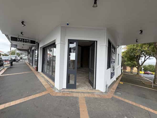 High-Exposure Retail with Outdoor Dining