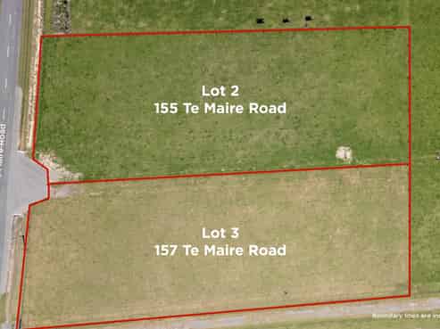 155 and 15 Te Maire Road, Kahutara