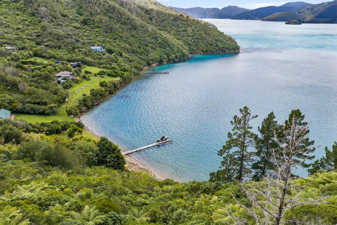 Make your mark on this waterfront blank canvas, Queen Charlotte Sound