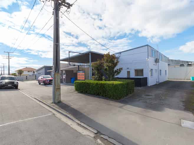 Industrial Warehouse with Drive-Through & Canopy