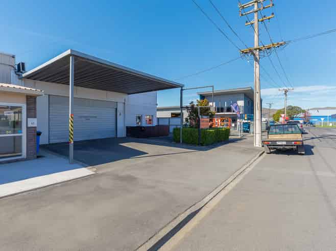 Industrial Warehouse with Drive-Through & Canopy
