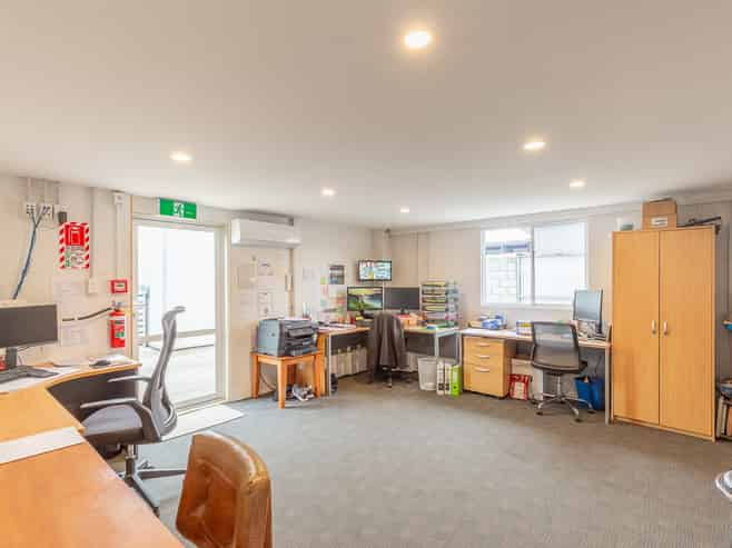 Industrial Warehouse with Drive-Through & Canopy