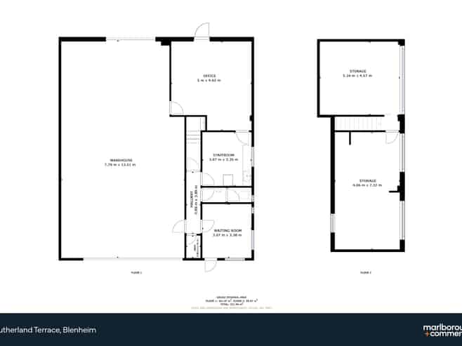 Industrial Warehouse with Drive-Through & Canopy