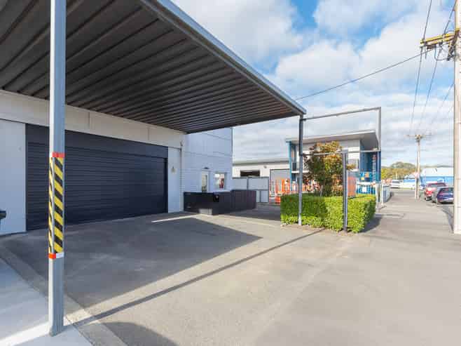 Industrial Warehouse with Drive-Through & Canopy