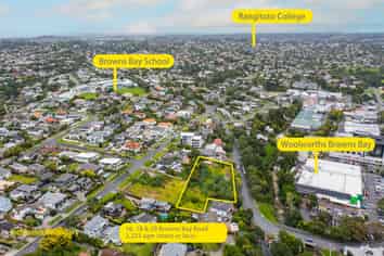 16, 18&20 Browns Bay Road, Rothesay Bay