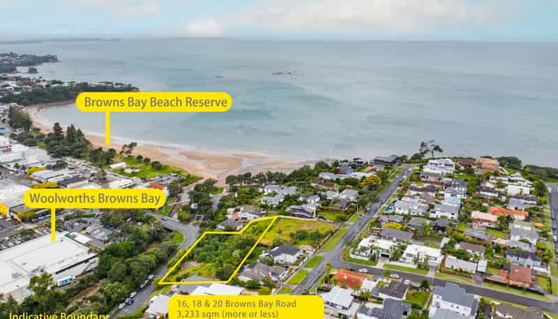 16, 18&20 Browns Bay Road, Rothesay Bay