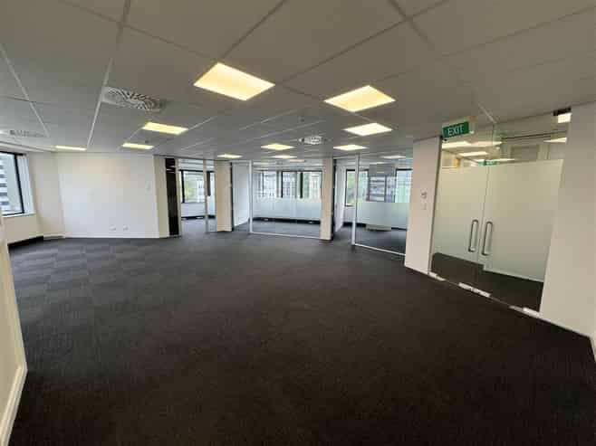 Office with two meeting rooms