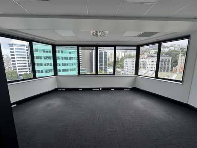 Office with two meeting rooms