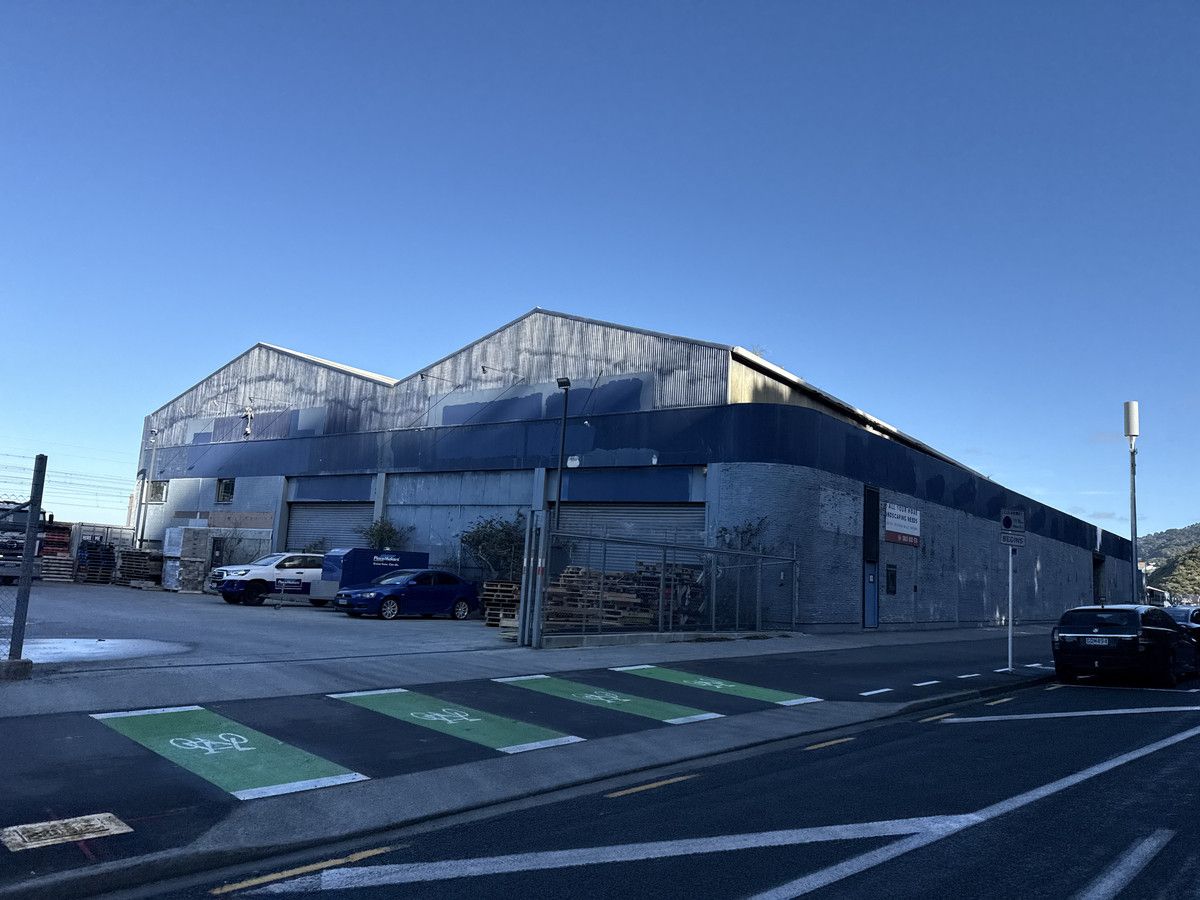 Large city fringe warehouse