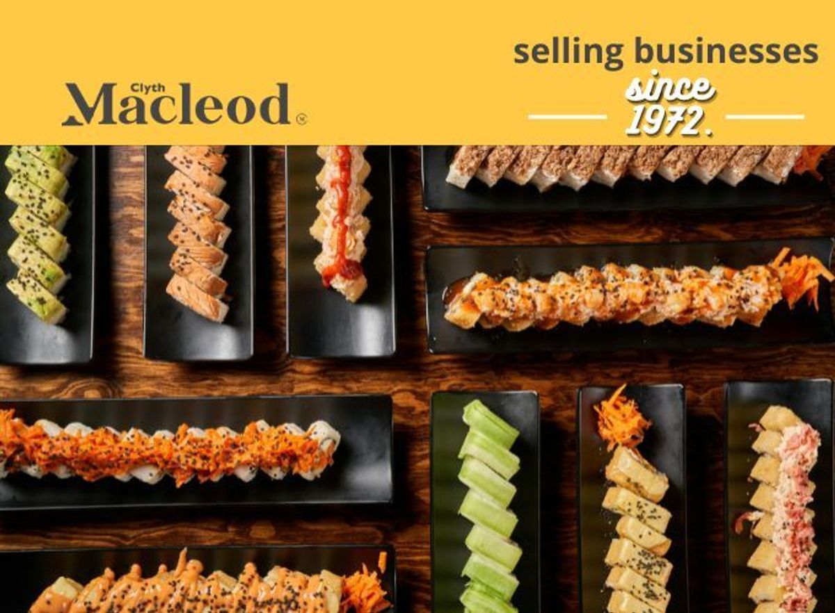 Sushi Dine In Or Take Out, Couple Earn $180,000 Circa - (CML 11483)