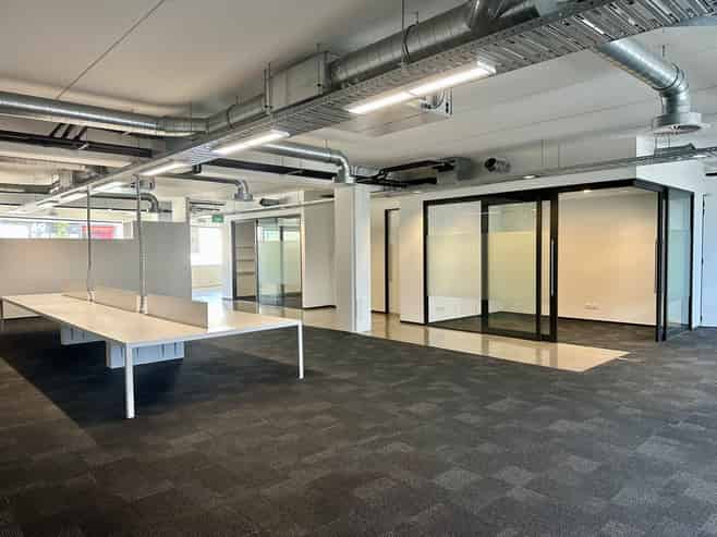 Contemporary Office with Industrial Edge