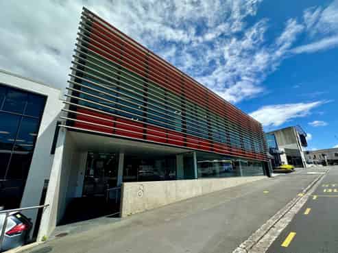 Contemporary Office with Industrial Edge