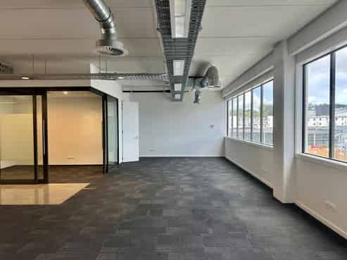 Contemporary Office with Industrial Edge