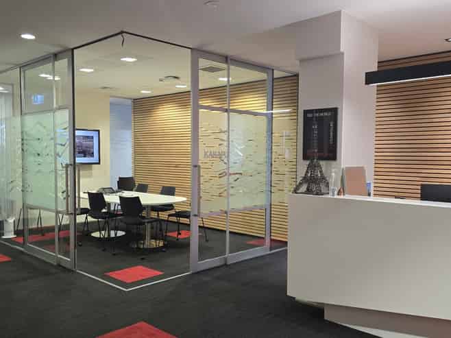 Premium full-floor office with sweeping views