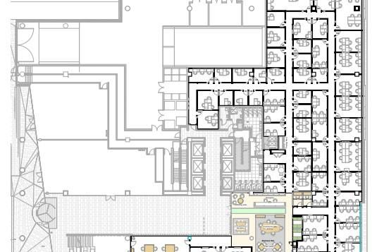Modern Office for Six Staff - Aanzicht 4