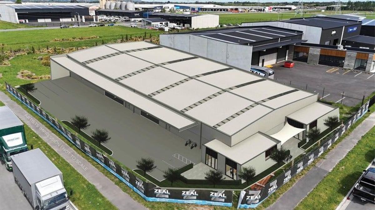 Brand New Industrial Build, Corner Profile – další