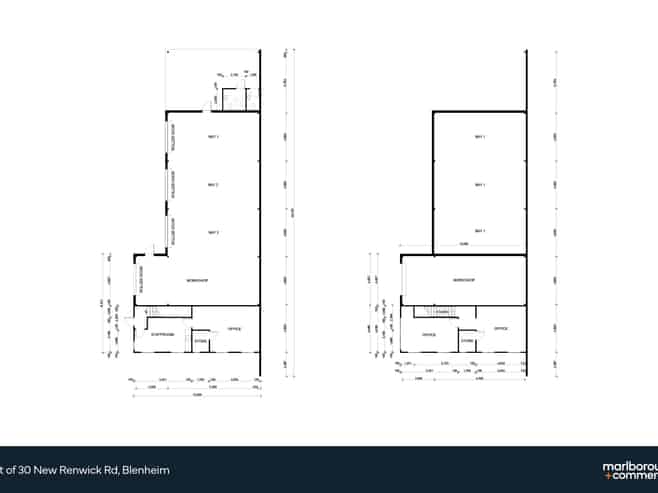 275sqm 4 Bay Industrial Warehouse with Large Yard