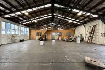 Basic Workshop with Offices & Car Parking