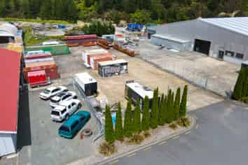 Secure Fully Fenced Concrete Yard