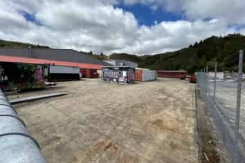 Secure Fully Fenced Concrete Yard