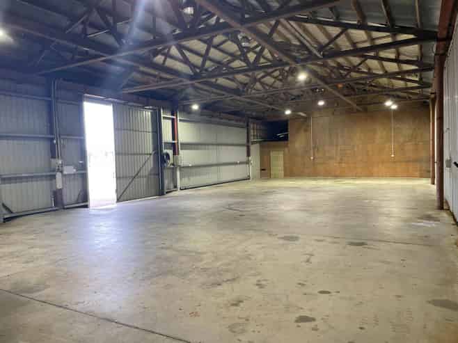 Truman Lane Industrial with large, fenced yard 