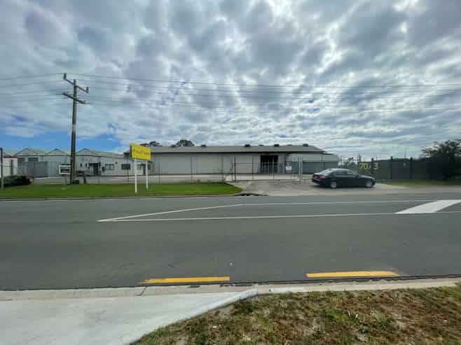 Truman Lane Industrial with large, fenced yard 