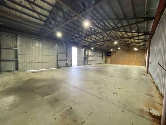 Truman Lane Industrial with large, fenced yard 