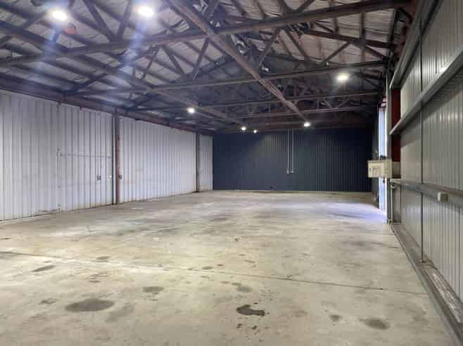 Truman Lane Industrial with large, fenced yard 