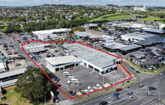 Landmark car yard, showroom, service centre