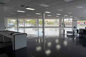 Landmark car yard, showroom, service centre