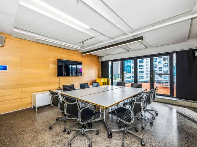 Premium dual‑level office with spectacular deck