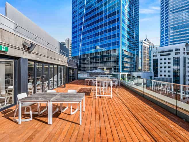 Premium dual‑level office with spectacular deck