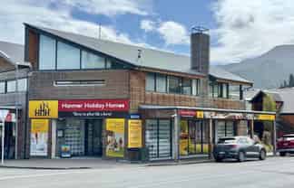 Tenanted corner premises with an apartment