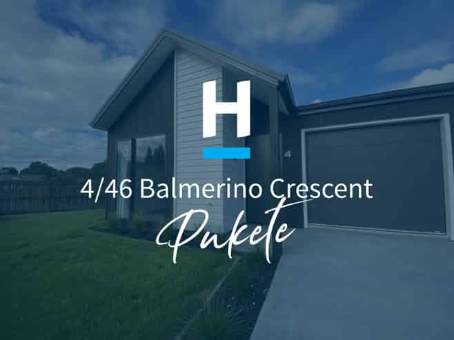 4/46 Balmerino Crescent, Pukete