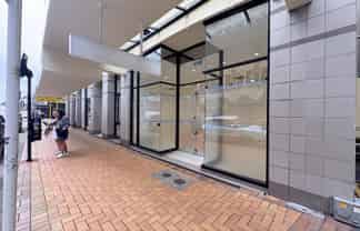 Prominent corner retail