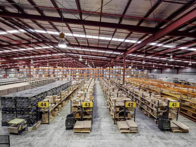 Generous Warehouse & Yard with 12 Roller Doors