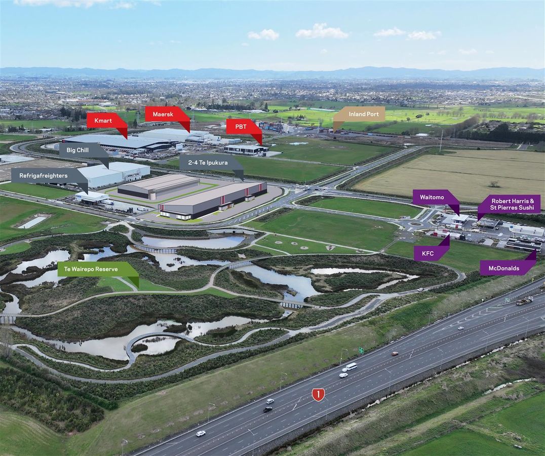 CBRE | Ruakura Superhub 8,132sqm Warehouse - Mehr